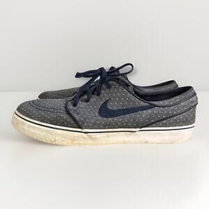 Nike Stefan Janoski Mens Size 11.5 Blue Dot Skate Shoes Sneakers